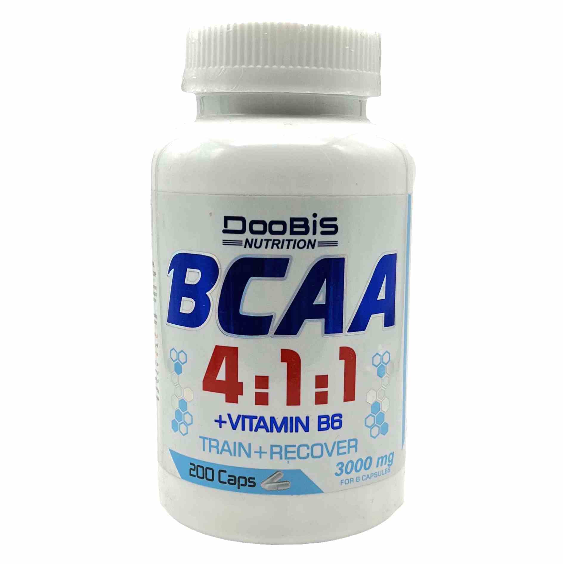 کپسول بی سی ای ای 4:1:1 3000 و ویتامین B6 دوبیس Doobis BCAA